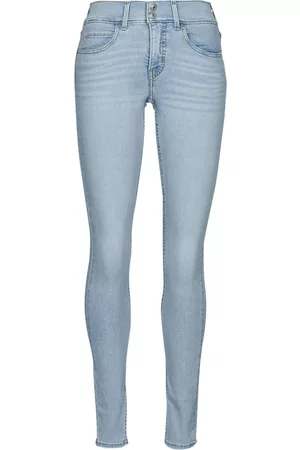 Levi's Damen Slim Jeans - Slim Fit Jeans 311 SHP SKINNY SLIT HEM damen