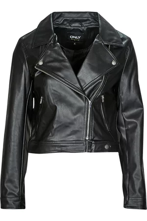 ONLY Damen Lederjacken - Lederjacken ONLBEST FAUX LEATHER BIKER damen