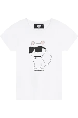 Karl Lagerfeld Mädchen Shirts - T-Shirt für Kinder Z15416-10P-C madchen