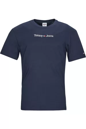 Tommy Hilfiger Herren Kurze Ärmel - T-Shirt TJM CLASSIC LINEAR LOGO TEE herren