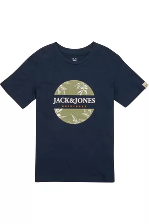 JACK & JONES Jungen Kurze Ärmel - T-Shirt für Kinder JORCRAYON BRANDING TEE SS CREW NECK jungen