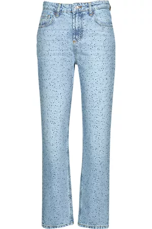 Liu Jo Damen Straight Jeans - Straight Leg Jeans PANT STRAIGHT FIT damen