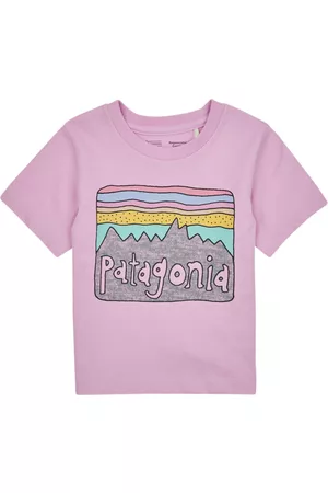 Patagonia Jungen Shirts - T-Shirt für Kinder Baby Regenerative Organic Certified Cotton Fitz Roy Skies T- jungen