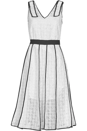 Karl Lagerfeld Damen Kleider - Kleid KL EMBROIDERED LACE DRESS damen