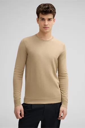 Strellson Baumwoll-Pullover Vincent, hellbraun