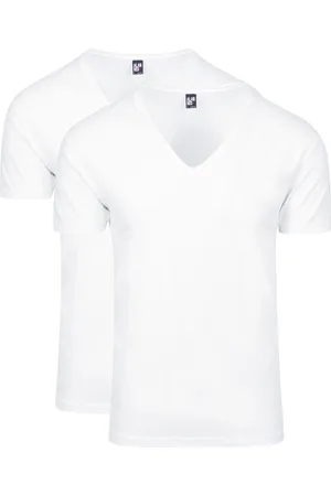 Alan Red T-Shirt Extra Tiefer V-Ausschnitt Stretch Größe S