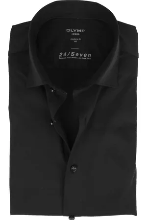 Olymp Luxor Jersey Stretch Hemd 24/Seven Größe 37