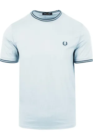 Fred Perry T-Shirt M1588 V08 Hellblau Blau Größe S