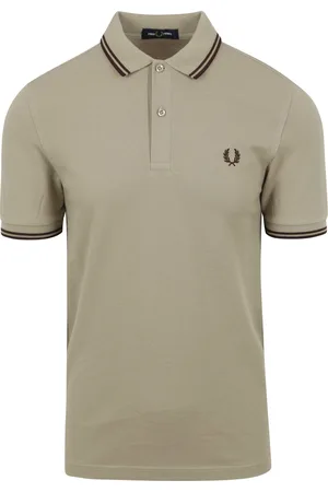 Fred Perry Polo M3600 Greige U84 Beige Grau Größe S