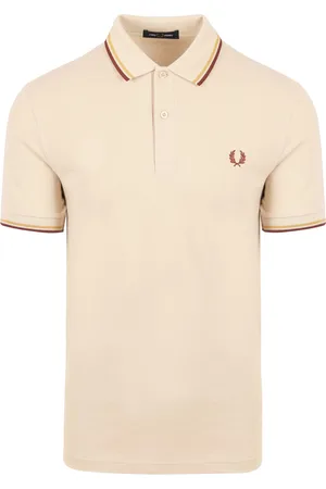 Fred Perry Polo M3600 Ecru W55 Beige Wollweiß Größe S