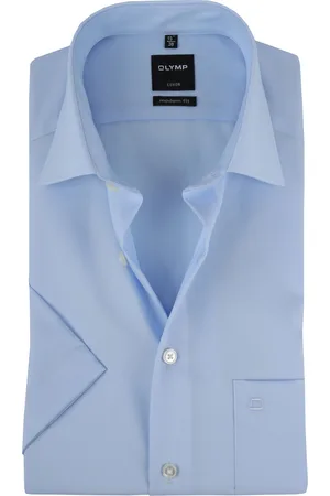 Olymp Hemd Luxor Hellblau Blau Größe 37