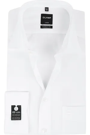 Olymp Luxor Hemd Extra Lange Ärmel Modern Fit Größe 38