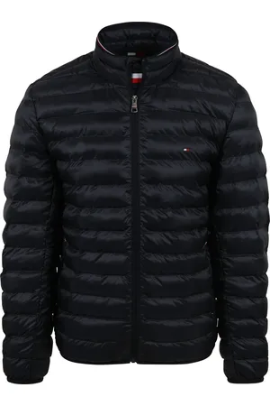 Tommy Hilfiger Rundschreiben Kern Jacke Marine Blau Dunkelblau Größe S