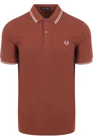 Fred Perry Polo M3600 Brique Braun Rot Größe S