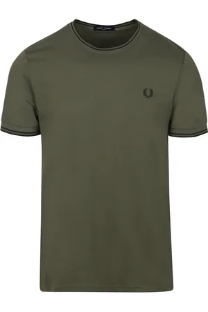 Fred Perry T-shirt Olivgrün W49 Grün Dunkelgrün Größe S