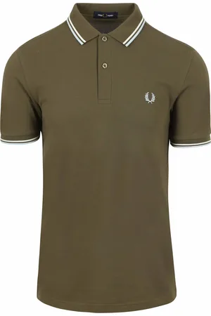 Fred Perry Polo M3600 V25 Dunkelgrün Grün Größe S