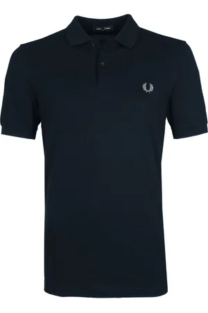 Fred Perry Polo Basic Navy Dunkelblau Blau Größe S