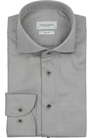 Profuomo Twill Hemd Größe 37