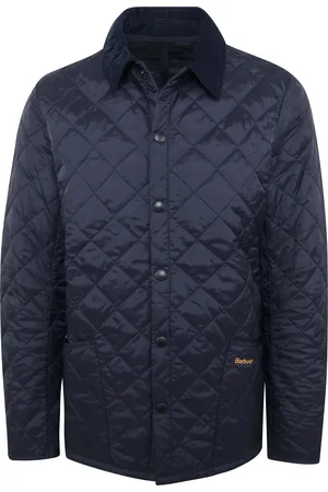 Barbour Liddesdale Heritage Quilted Jacke Navy Dunkelblau Blau Größe S