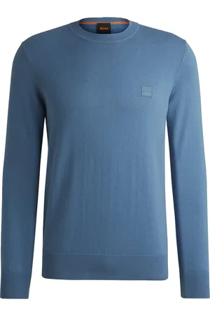 HUGO BOSS Pullover Kanovano Hellblau Blau Größe L