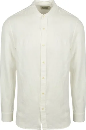 Scotch&Soda Leinen Mao Hemd Größe L