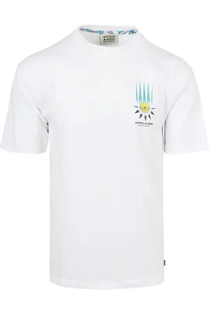 Scotch&Soda Scotch & Soda T-Shirt Artwork Weiss Größe S
