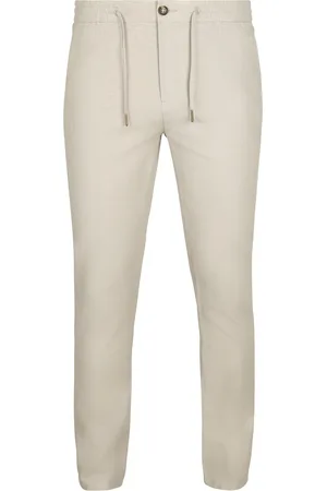 Scotch&Soda Chino Warren Leinen Greige Beige Grau Größe W 31 - L 32