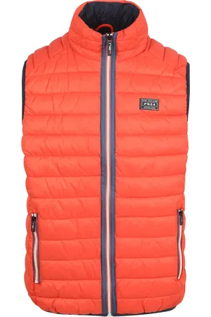 New Zealand Auckland NZA Bodywarmer Harvey Rot Orange Größe 3XL