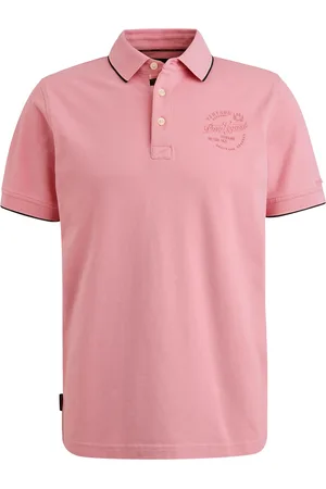 PME Legend™ Poloshirt Piqué Logo Rosa Größe M