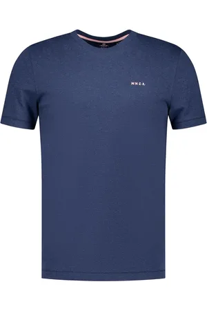 New Zealand Auckland NZA T-shirt Franklin Light Navy Blau Dunkelblau Größe L
