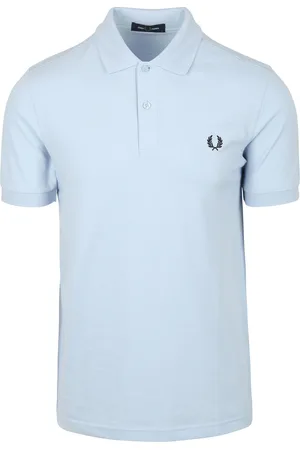 Fred Perry Polo M6000 Hell Hellblau Blau Größe S