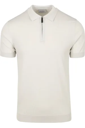 Suitable Knitted Half Zip Poloshirt Größe S