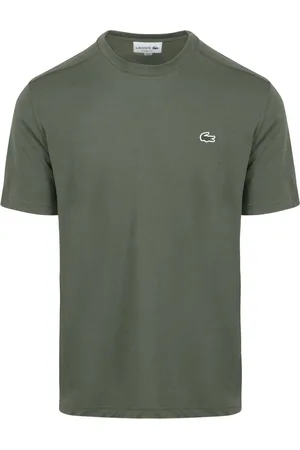 Lacoste T-Shirt Olivgrün Grün Dunkelgrün Größe S