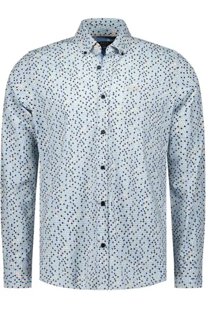 New Zealand Auckland NZA Hemd Andre Blau Multicolour Grün Größe 3XL