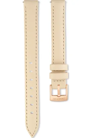 Swarovski Uhrenarmband, 12 mm Breite, Leder, , Roségoldfarbenes Finish
