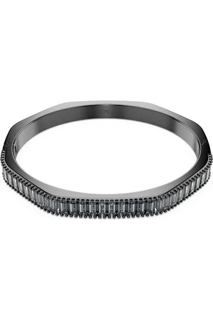 Swarovski Matrix Armreif, Baguette-Schliff, Achteckform, , Rutheniert
