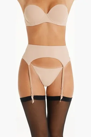 Tezenis Verstellbare Strumpfhalter aus recycelter Mikrofaser Frau Größe M/L