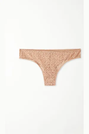 Tezenis Brazilian aus recycelter Spitze Frau Größe L