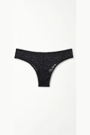 Tezenis Brazilian aus recycelter Spitze Frau Größe L