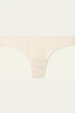 Tezenis Brazilian aus recycelter Spitze Frau Größe M