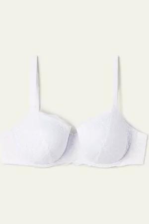 Tezenis Balconette-BH Prague Full Cover aus recycelter Spitze Frau Größe 75C