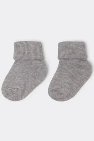 Tezenis Gerippte Baby-Kurzsocken mit Umschlag Größe 12-24