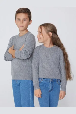 Tezenis Unisex-Rundhalsshirt mit Wolle für Kinder Unisex Größe 10-11