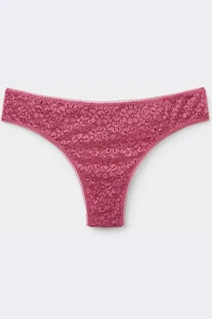 Tezenis Brazilian aus recycelter Spitze Frau Größe XL