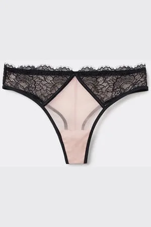 Tezenis Brazilian Rose Shadow Luxe Frau Größe M