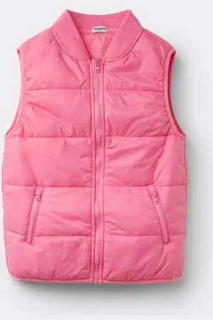 Tezenis Ärmelloser Unisex-Blouson wattiert mit Taschen und Reißverschluss für Kinder Unisex Größe 10-11