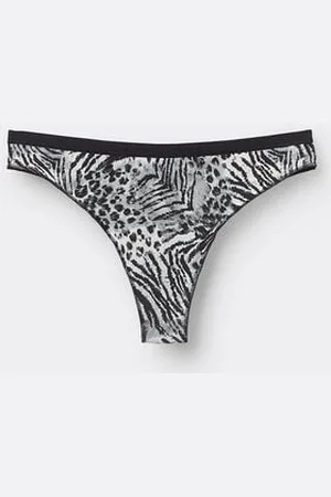 Tezenis Brazilian Slip aus bedruckter Baumwolle Frau Größe L