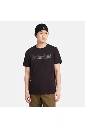 Timberland Herren Shirts - T-shirt Mit Logo Im Tarn-print Für Herren In Schwarz Schwarz, Größe