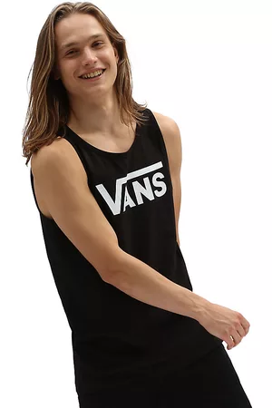 Vans Herren Tops - Classic Tanktop (black/white) Herren Schwarz