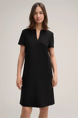 Windsor Crêpe-Kleid in A-Linie in